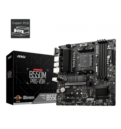 MSI B550M PRO-VDH/AM4/mATX