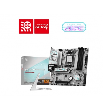 MSI B840M GAMING PLUS WIFI6E/AM5/mATX