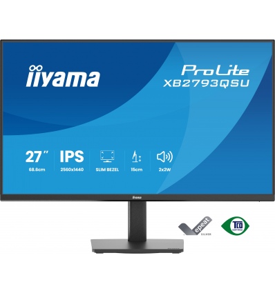 iiyama ProLite/XB2793QSU-B1/27"/IPS/QHD/75Hz/1ms/Černá/3R
