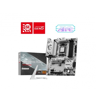 MSI B850 GAMING PLUS WIFI6E/AM5/ATX