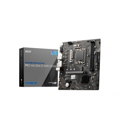 MSI PRO H610M-G WIFI DDR4/LGA 1700/mATX