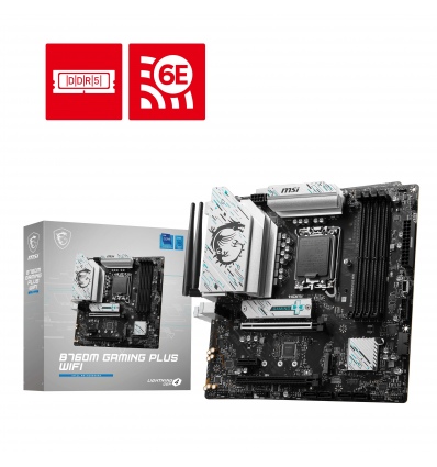 MSI B760M GAMING PLUS WIFI/LGA 1700/mATX