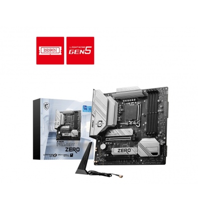 MSI B760M PROJECT ZERO/LGA 1700/mATX