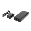 Platinet SET 3v1 Powerbanka 20000 mAh + Nabíječka 20W Power Delivery, kabel USB-C 1m, černá