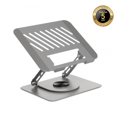 EVOLVEO CoolGuy, stojan pod notebook, 17", záruka 5 let, šedý