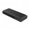 Platinet Powerbanka 20000 mAh 65W Power Delivery, 2x USB-C, 1xUSB-A, kabel USB-C 1m, černá