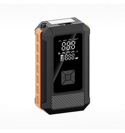 Platinet 4v1 Powerbanka 8000 mAh + Multifunkční startovací nabíječka 800A, kompresor 25 l/min 10 BAR