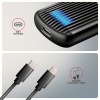 AXAGON EEM2-SC, USB-C 10Gbps externí box pro M.2 NVMe SSD, bezšroubový, žebrovaný hliník