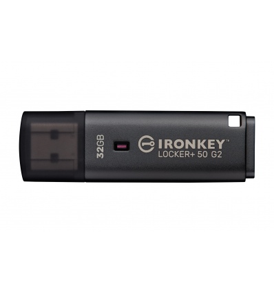 Kingston IronKey Locker+ 50 G2/32GB/USB 3.2 Gen 1 (5Gb/s)/USB-A/Černá