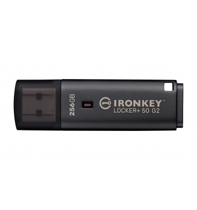 Kingston IronKey Locker+ 50 G2/256GB/USB 3.2 Gen 1 (5Gb/s)/USB-A/Černá
