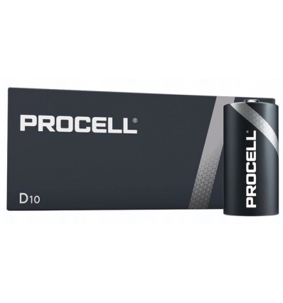 Baterie Duracell Procell Intense D, LR20, velké mono, AM1, XL, BA3030, MN1300, 813, E95, LR20N, 13A, 1,5V, 10 ks