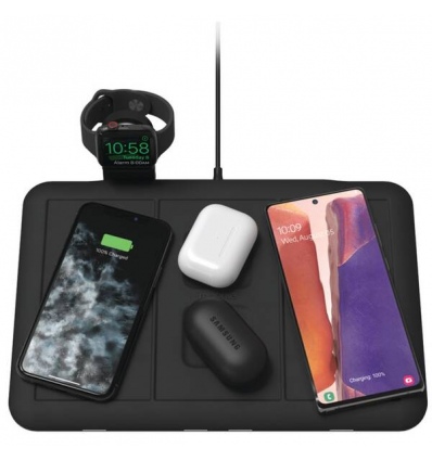 Mophie 4v1 bezdrátová podložka - černá