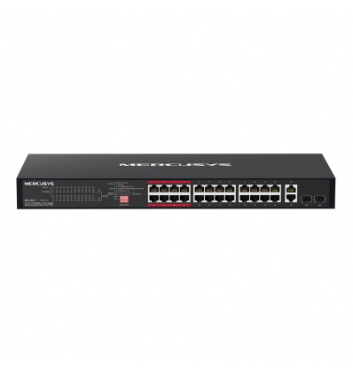 Mercusys MS126CP 24xFE PoE+ 2xGb rack switch