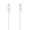 OBAL:ME Super Fast USB-C/USB-C Pletený kabel 100W 2m White