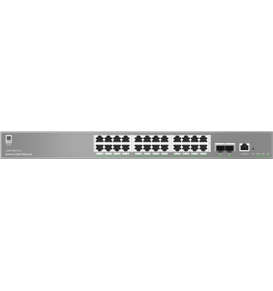 Grandstream GWN7803 Pro L2++ Managed switch, 24 portů, 2x SFP+, DHCP, QoS, VLAN, CLI