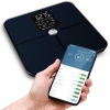 Salente BodyFit, chytrá osobní diagnostická fitness váha, Bluetooth, černá
