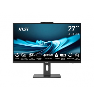 MSI PRO/AP272P 14M-495EU/27"/FHD/i7-14700/16GB/1TB/Intel int/W11P/Černá/3R