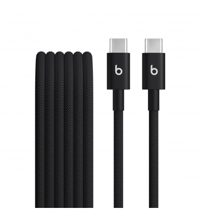 Beats 240W USB-C/USB-C Braided Cable (3m)- Black