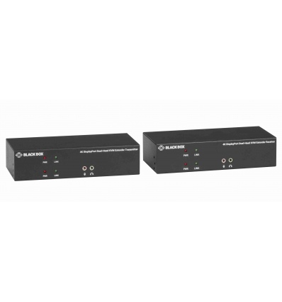 BlackBox KVM Extender Kit over Fiber - 4K, DP,