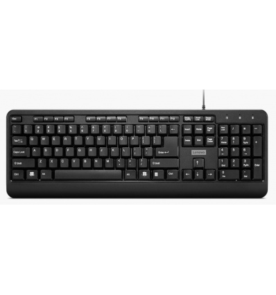 Lenovo 160/Drátové USB-A/US layout/Černá