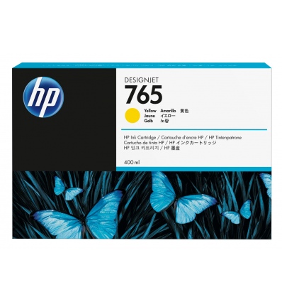 HP 765 Designjet žlutá (400 ml), F9J50A