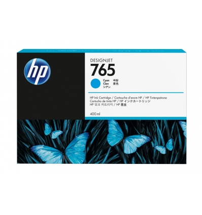 HP 765 Designjet azurová (400 ml), F9J52A