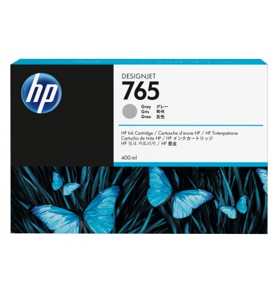 HP 765 Designjet šedá (400 ml), F9J53A