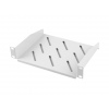 LANBERG 10" PEVNÁ POLICE 1U/254X180MM MAX. NOSNOST DO 20 KG ŠEDÁ