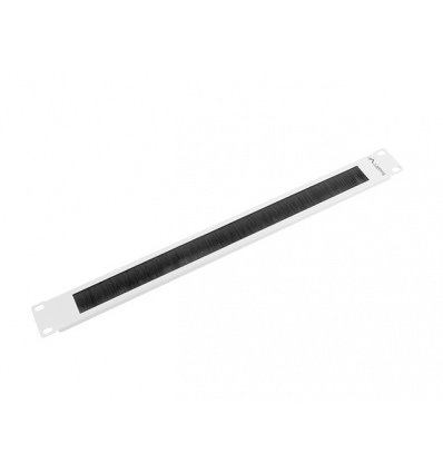 LANBERG 19" KARTÁČOVÝ PANEL 1U ŠEDÝ AK-1101-S
