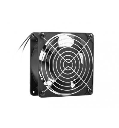LANBERG VENTILÁTOR PRO 10" A 19" RACKOVOU SKŘÍŇ 230V 120X120X38MM ČERNÝ