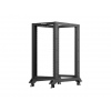 LANBERG OTEVŘENÝ RACK 22U 600X1000 ČERNÝ