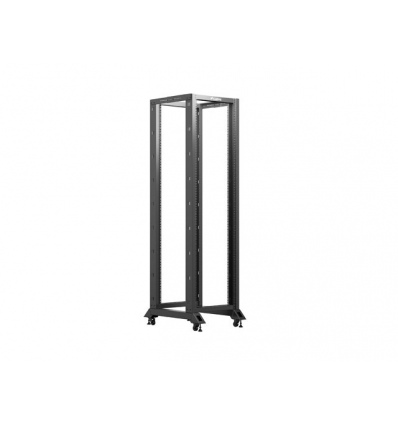 LANBERG OTEVŘENÝ RACK 42U 600X800 ČERNÝ V2
