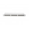 LANBERG PATCH PANEL 24 PORTŮ 1U 19" CAT.6 FTP STÍNĚNÝ ŠEDÝ