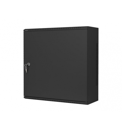 LANBERG 19" RACKOVÁ SKŘÍŇ PRO MONTÁŽ NA STĚNU 6U+3U/540X200 NÍZKOPROFILOVÁ ČERNÁ (SMONTOVANÁ)