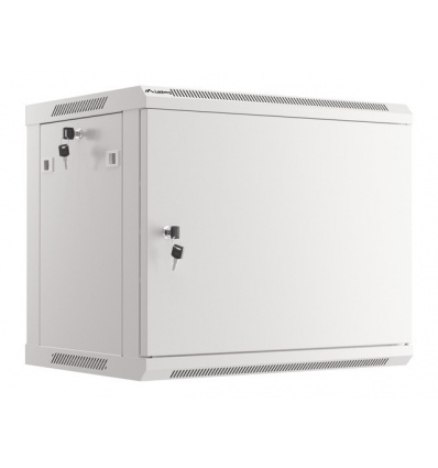 LANBERG RACKOVÁ SKŘÍŇ 19" PRO MONTÁŽ NA STĚNU 9U/600X450 PRO VLASTNÍ MONTÁŽ S KOVOVÝMI DVEŘMI ŠEDÁ