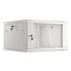 LANBERG 19" RACKOVÁ SKŘÍŇ PRO MONTÁŽ NA STĚNU 6U/600X600 (FLAT PACK) S PROSKLENÝMI DVEŘMI ŠEDÁ V2