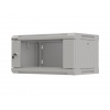 LANBERG RACKOVÁ SKŘÍŇ 19" NÁSTĚNNÁ 4U/540X350 (FLAT PACK) S PROSKLENÝMI DVEŘMI ŠEDÁ