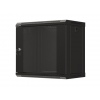 LANBERG 19" RACKOVÁ SKŘÍŇ PRO MONTÁŽ NA STĚNU 9U/540X350 (FLAT PACK) S PROSKLENÝMI DVEŘMI ČERNÁ