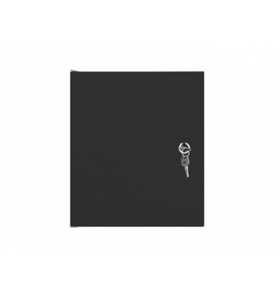 LANBERG RACKOVÁ SKŘÍŇ 10" PRO MONTÁŽ NA STĚNU 6U/280X310 PRO VLASTNÍ MONTÁŽ S KOVOVÝMI DVEŘMI ČERNÁ