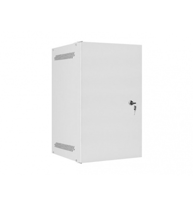 LANBERG RACKOVÁ SKŘÍŇ 10" PRO MONTÁŽ NA STĚNU 9U/280X310 PRO VLASTNÍ MONTÁŽ S KOVOVÝMI DVEŘMI ŠEDÁ