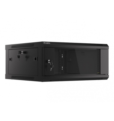 LANBERG RACKOVÁ SKŘÍŇ 19" PRO MONTÁŽ NA STĚNU 4U/600X600 (FLAT PACK) V2 ČERNÁ