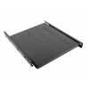 LANBERG 19" POSUVNÁ POLICE 1U/463X550MM MAX. NOSNOST DO 60 KG ČERNÁ