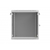 LANBERG NÁSTĚNNÁ INSTALAČNÍ SKŘÍŇ 19" 12U 600X600 ŠEDÉ PERFOROVANÉ DVEŘE (PLOCHÉ BALENÍ)
