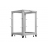 LANBERG OTEVŘENÝ RACK 19" 15U 600X600-1100 NASTAVITELNÝ ŠEDÝ