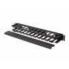 LANBERG 19" KABELOVÝ MANAGEMENT PLAST 1U TYP A ČERNÝ