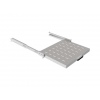 LANBERG POSUVNÁ POLICE PRO 19" RACKOVÉ SKŘÍNĚ 350MM ŠEDÁ (1U/445X350MM, NOSNOST DO 35KG, 4PO
