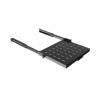 LANBERG POSUVNÁ POLICE PRO 19" RACKOVÉ SKŘÍNĚ 350MM ČERNÁ (1U/445X350MM, NOSNOST 35KG, 4-BODOVÉ M