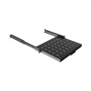LANBERG POSUVNÁ POLICE PRO 19" RACKOVÉ SKŘÍNĚ 350MM ČERNÁ (1U/445X350MM, NOSNOST 35KG, 4-BODOVÉ M