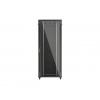 LANBERG 19" VOLNĚ STOJÍCÍ RACKOVÁ SKŘÍŇ 42U/800X1000 (FLAT PACK) S PROSKLENÝMI DVEŘMI ČERNÁ