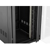 LANBERG 19" VOLNĚ STOJÍCÍ RACKOVÁ SKŘÍŇ 42U/800X1000 (FLAT PACK) S PROSKLENÝMI DVEŘMI ČERNÁ